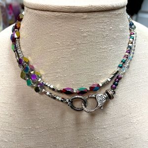 A Boutique by Melony original beaded necklace One-of-a-Kind.